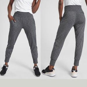 Athleta Venice Jogger Heathered Black Size L